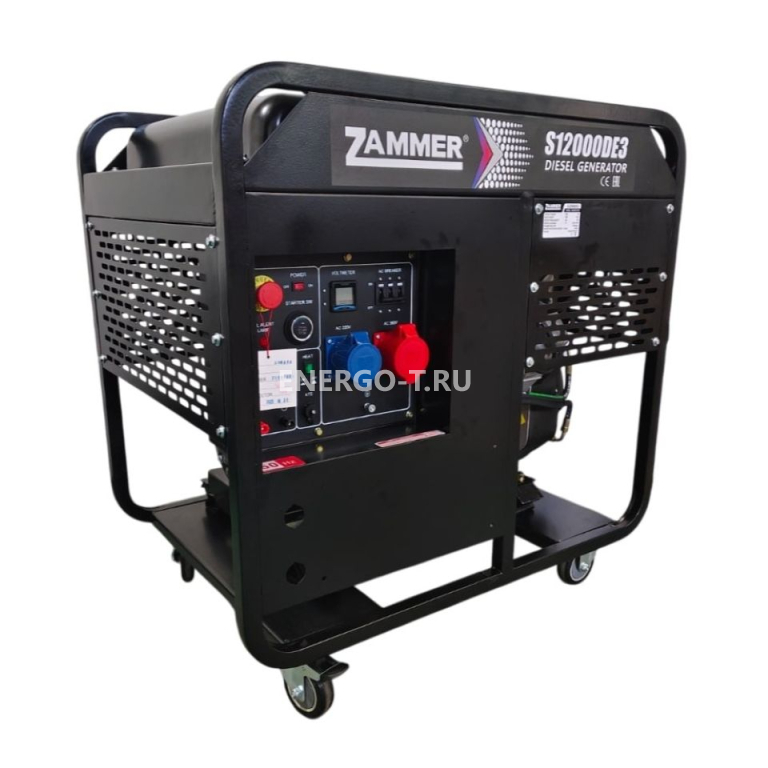 Дизельный генератор ZAMMER S12000DE3
