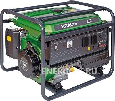 Бензиновый генератор Hitachi E57S Auto