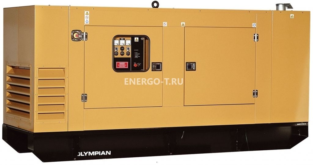 Дизельный генератор Caterpillar GEH250 в кожухе