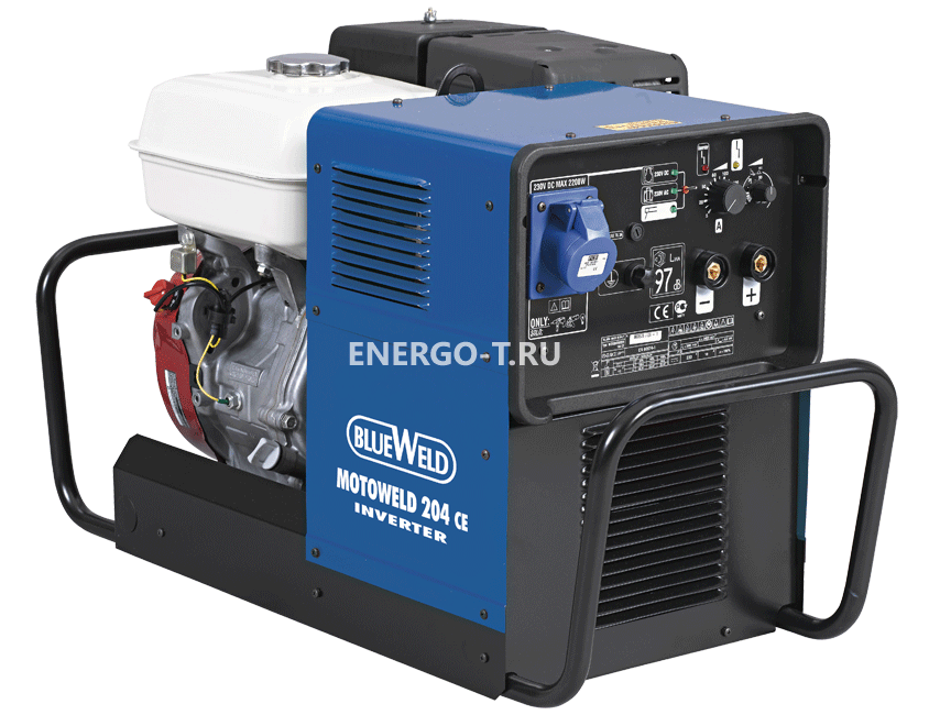 Бензиновый генератор BlueWeld Motoweld 204 CE