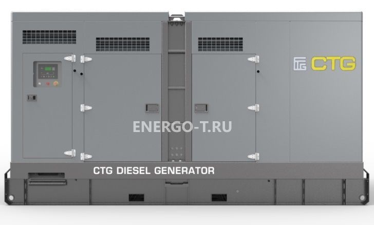 Дизельный генератор CTG 110C в кожухе