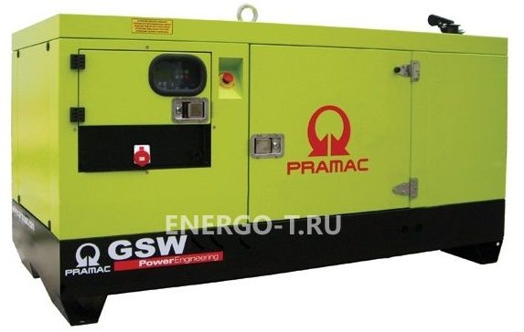 Дизельный генератор PRAMAC GSW 15 Y AUTO в кожухе