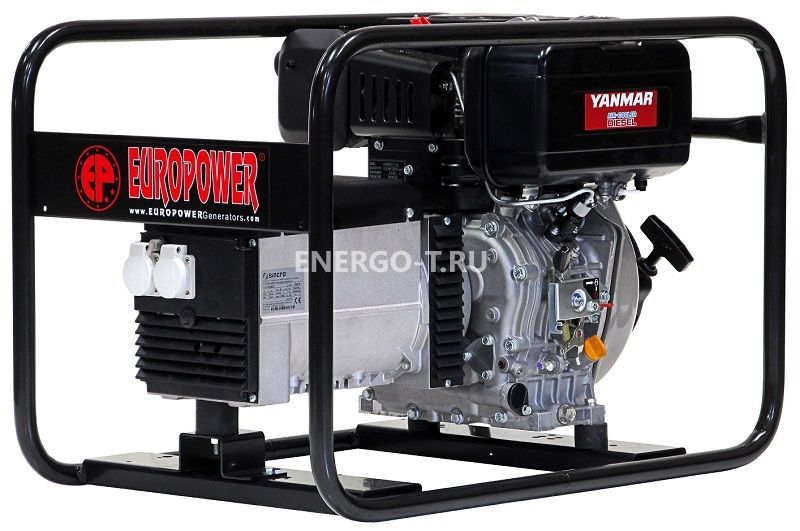 Дизельный генератор Europower EP 6000 D