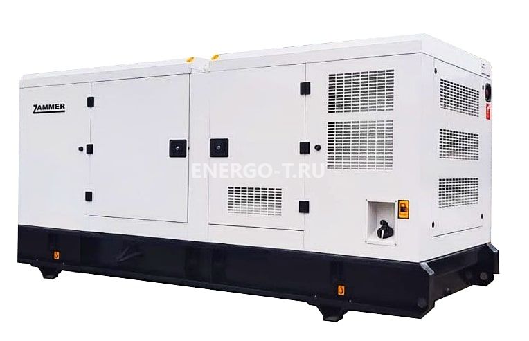 Дизельный генератор ZAMMER AD-100-Т400 в кожухе