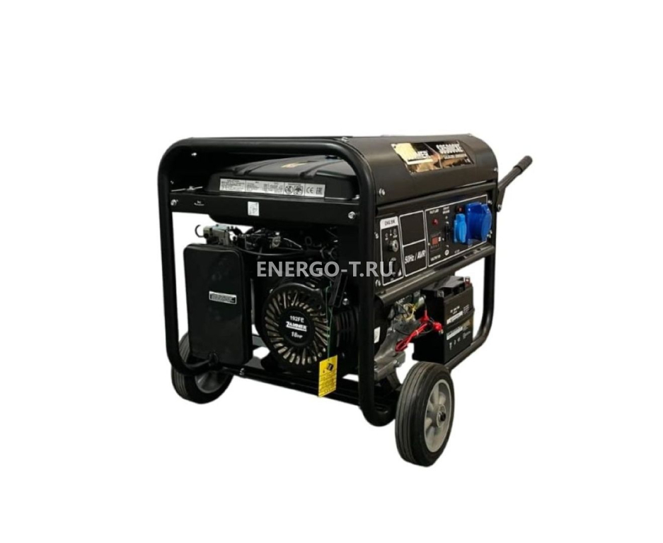 Бензиновый генератор ZAMMER S8500CXE- 7кВт