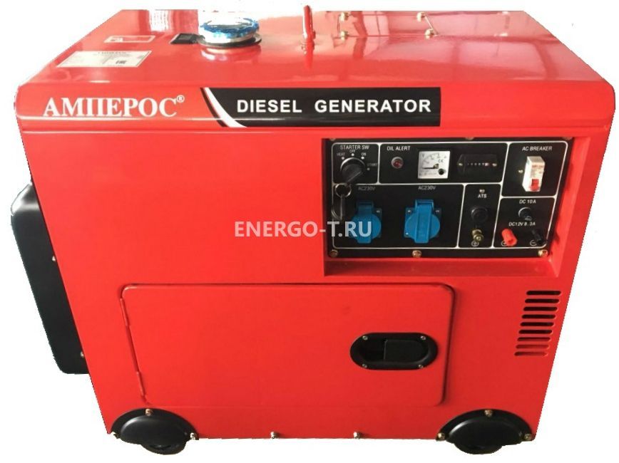 Дизельный генератор Амперос LDG 16500 S-3