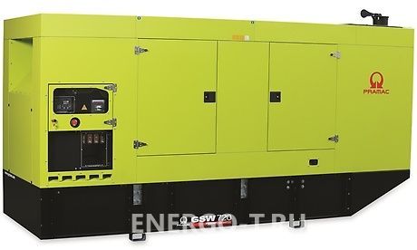 Дизельный генератор PRAMAC GSW 720 V в кожухе с АВР