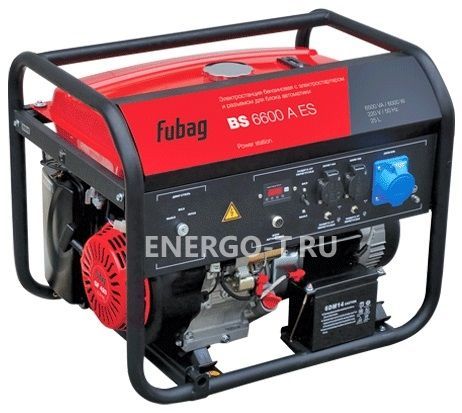 Бензиновый генератор Fubag BS 6600 A ES