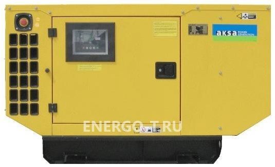 Дизельный генератор AKSA AJD 110 в кожухе с АВР