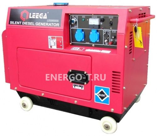 Дизельный генератор Leega LDG 6500S-3 3 фазы