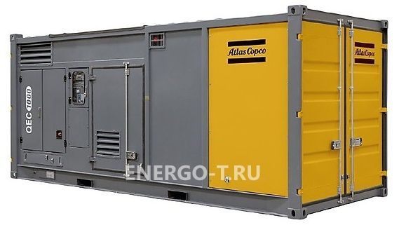 Дизельный генератор Atlas Copco QEC 1000 с АВР