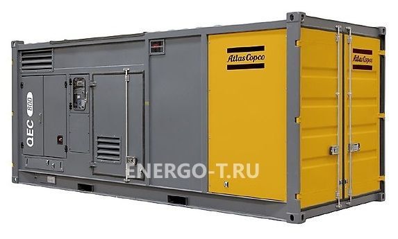 Дизельный генератор Atlas Copco QEC 800 с АВР