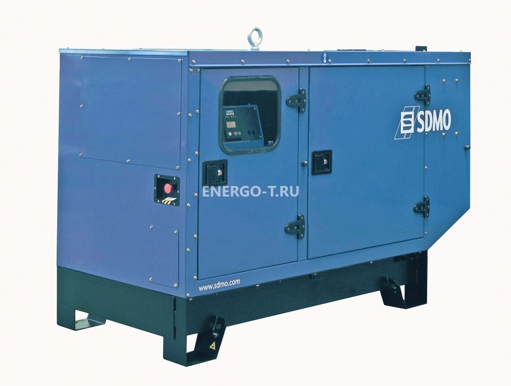 Дизельный генератор SDMO T22C2 в кожухе