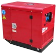 Бензиновый генератор Амперос LT11000CLE 3 фазы в кожухе