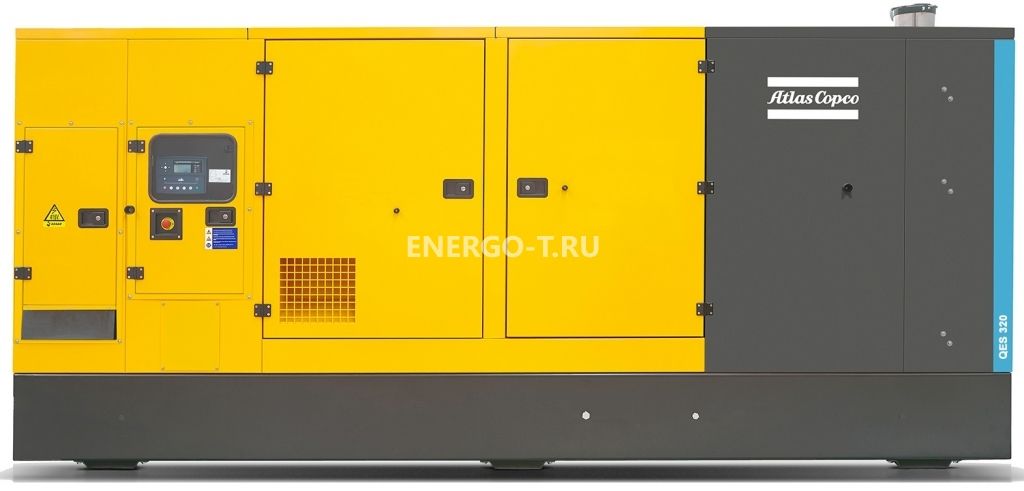 Дизельный генератор Atlas Copco QES 320 с АВР