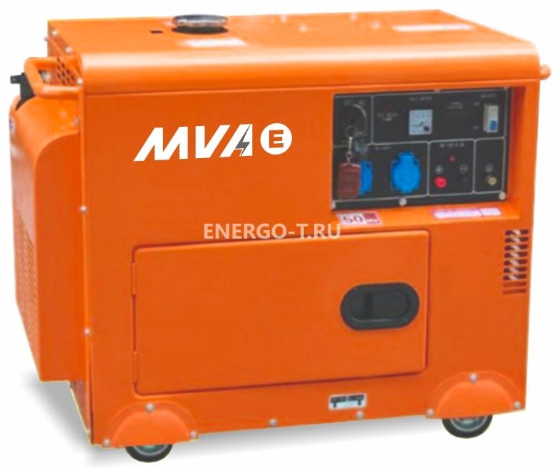 Дизельный генератор Газовый генератор MVAE ДГ 6300 К с АВР