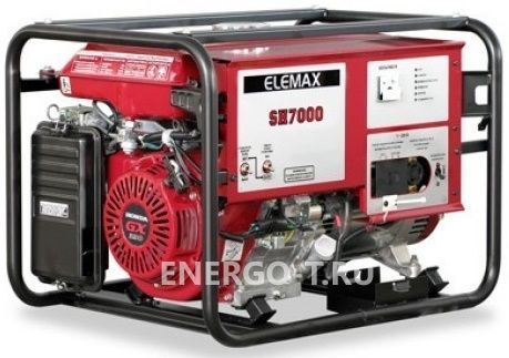 Бензиновый генератор Elemax SH 7000 ATS-RAVS