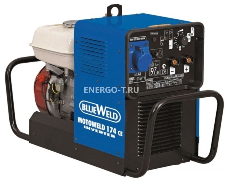 Бензиновый генератор BlueWeld Motoweld 174 CE