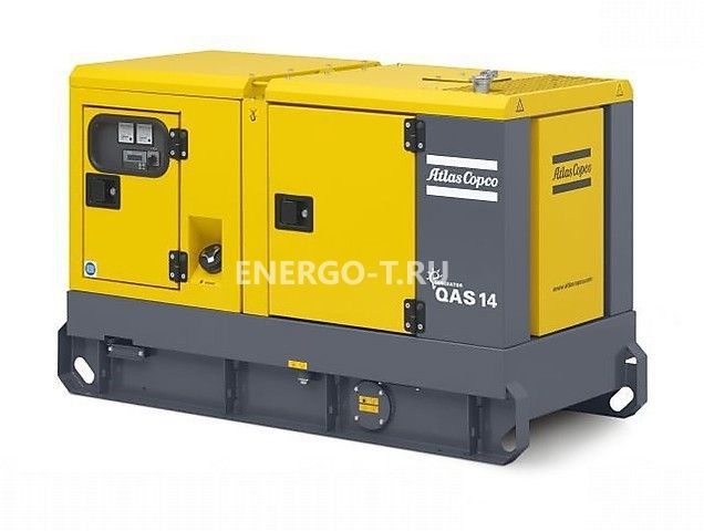 Дизельный генератор Atlas Copco QAS 14 с АВР