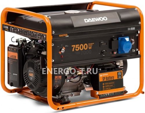 Бензиновый генератор Daewoo GDA 8500 DPE-3